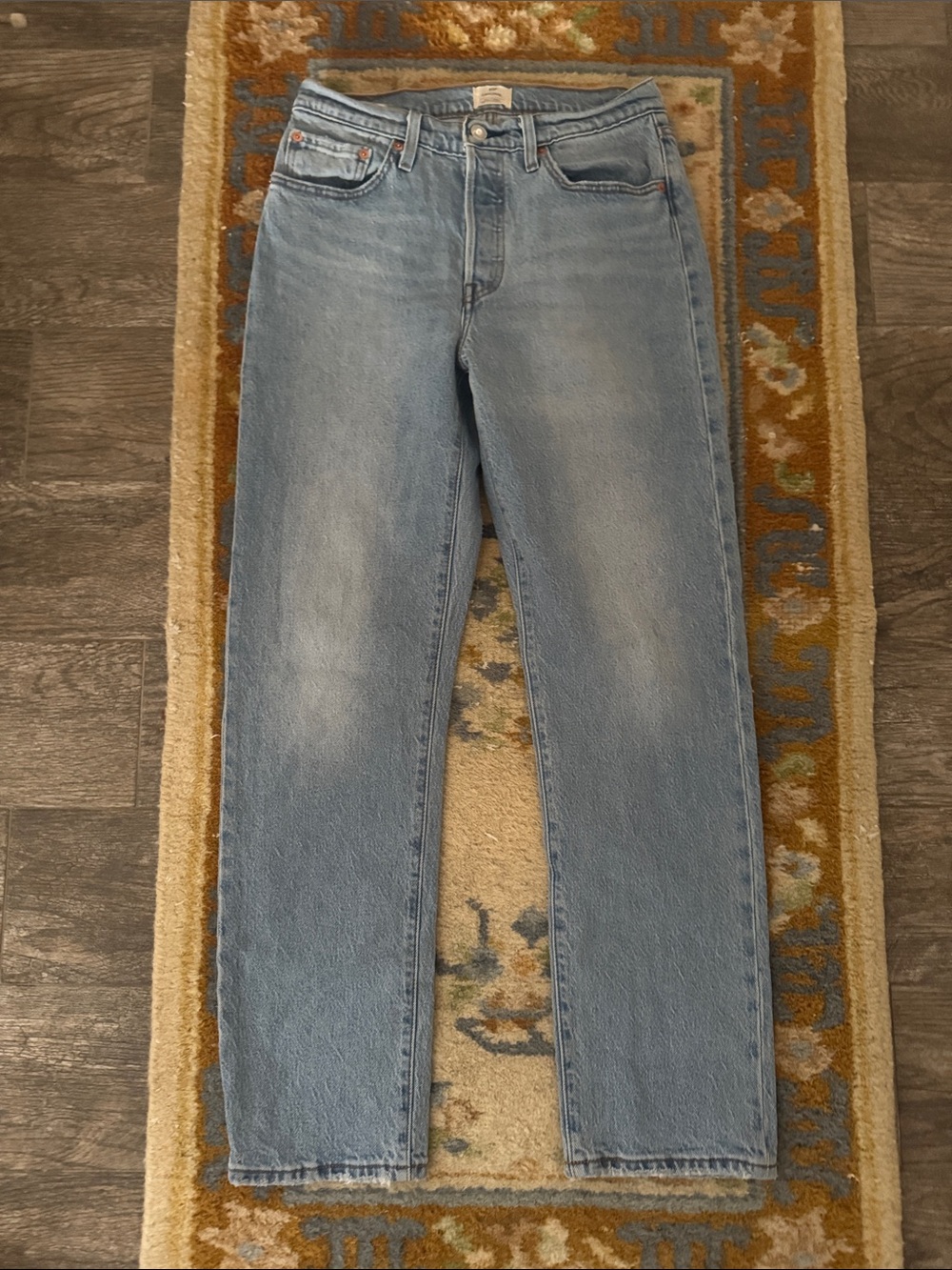 Levi's Light Wash Straight-Leg Women's Jeans